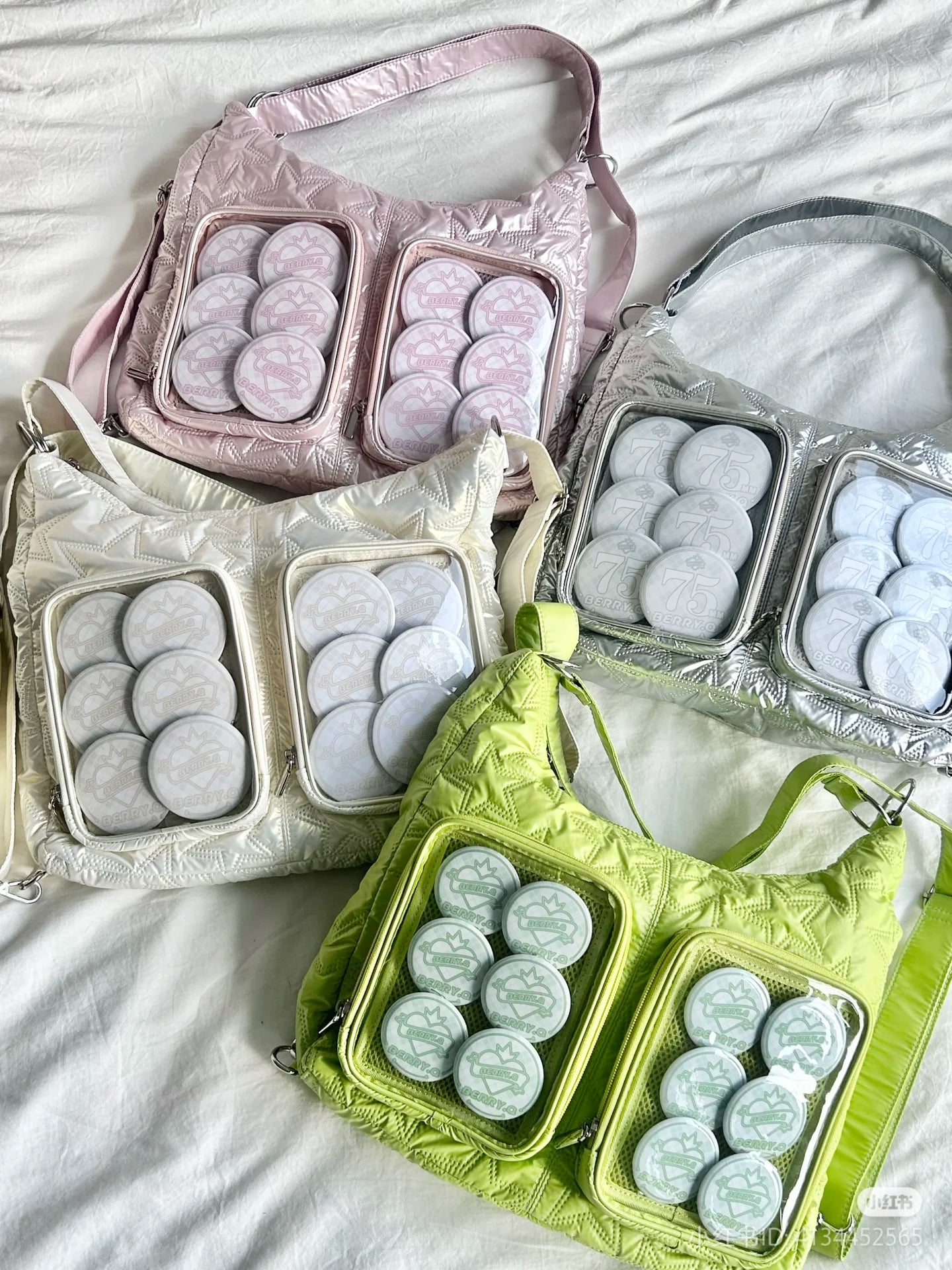 [cn | pre-order] berryq sparkling girl 3 way ita backpack