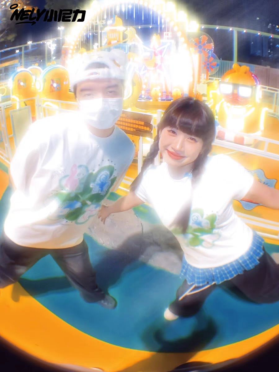[NELY] four leaf clover lucky shirt