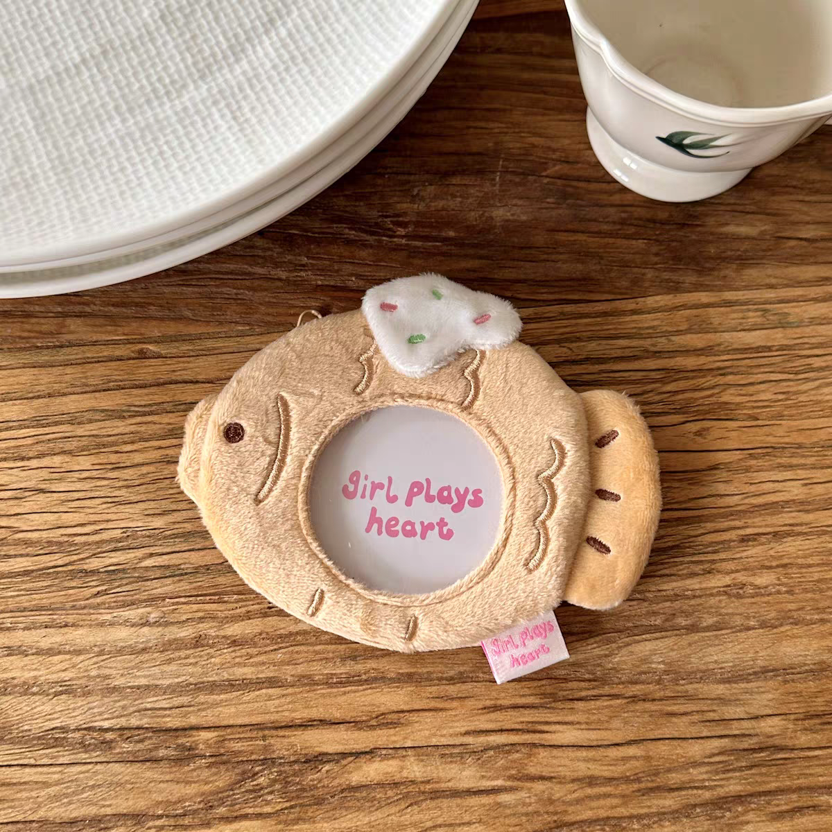 [cn | pre-order] girlplays mini pouch keyring with pvc slot