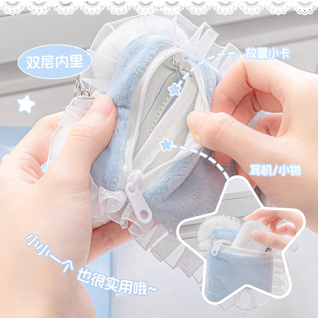 [cn | pre-order] rosyposy puff lace photocard holder