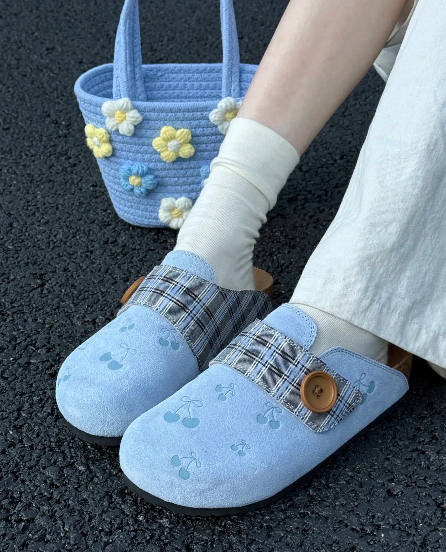 [cn | pre-order] catsofa loafers slip-ons (blue cherry, desert cowboy, pigeon beige, brown stars)
