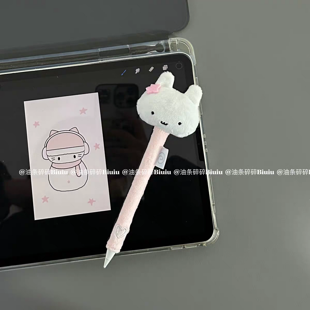 [cn | pre-order] plush apple pencil cover case
