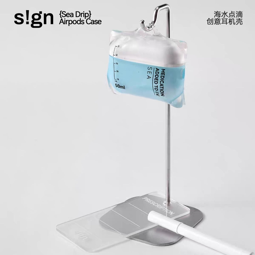 [cn | pre-order] iv drip blood bag airpods case