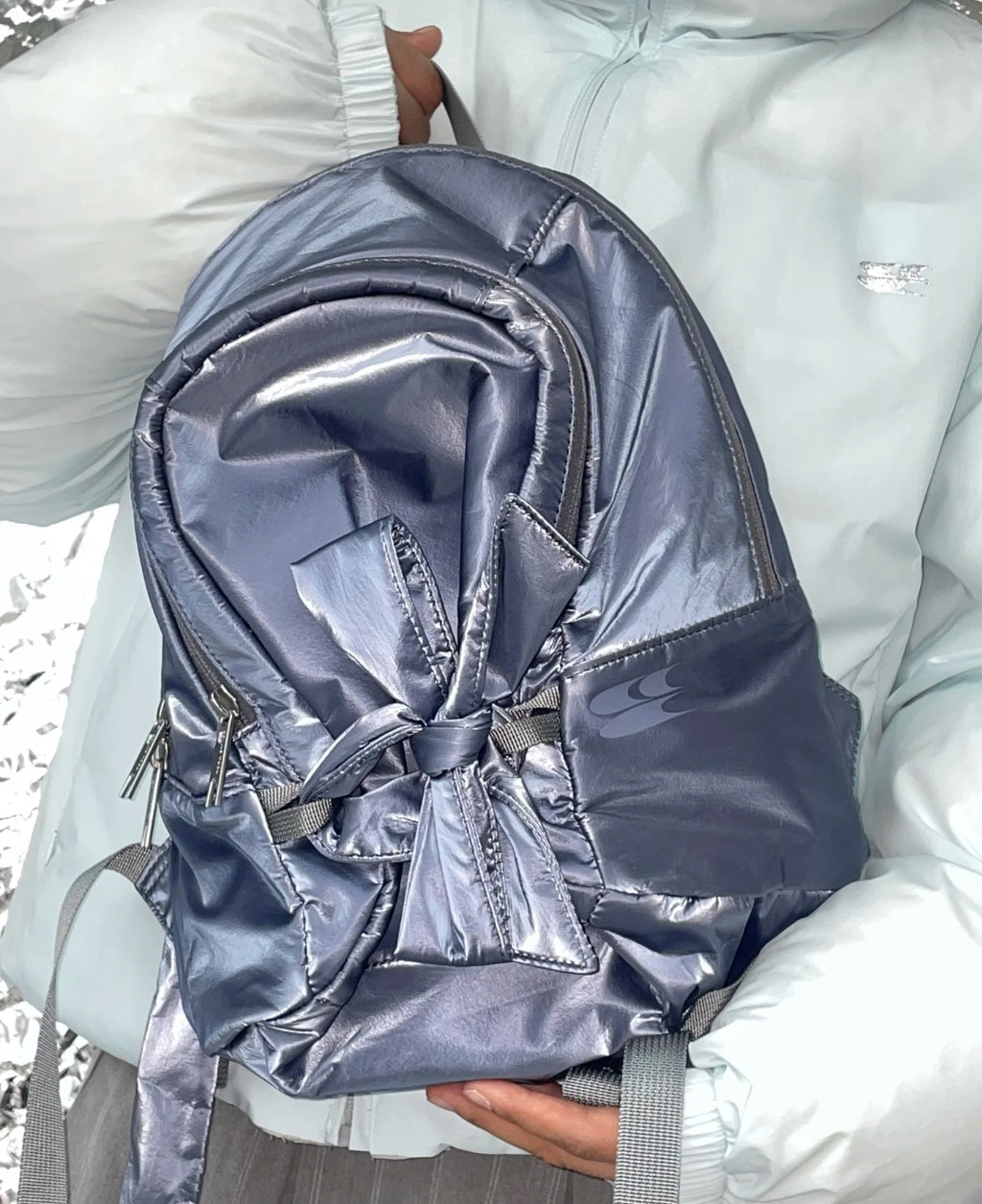 [cn | pre-order] crying center dumpling bow backpack