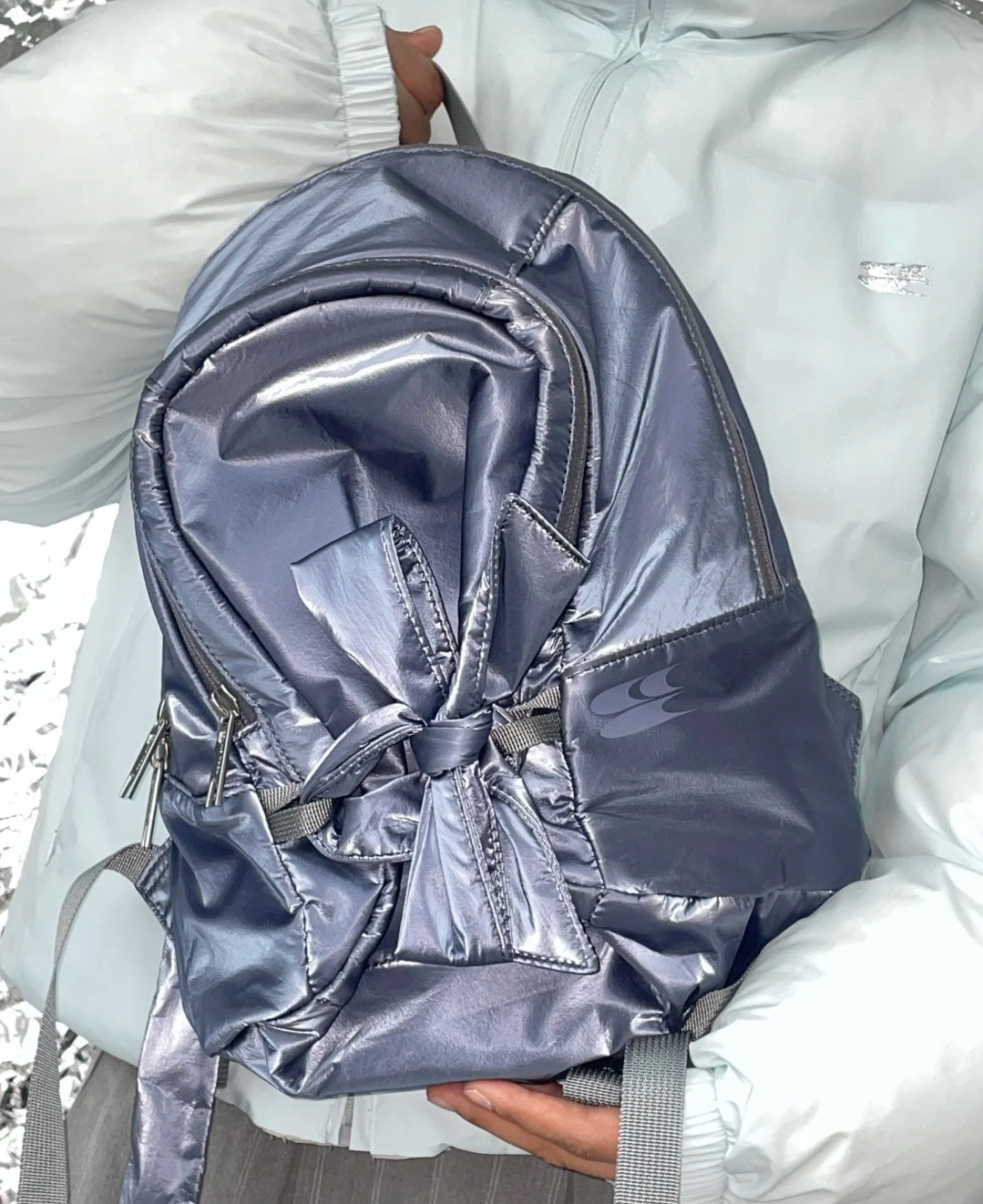 [cn | pre-order] crying center dumpling bow backpack