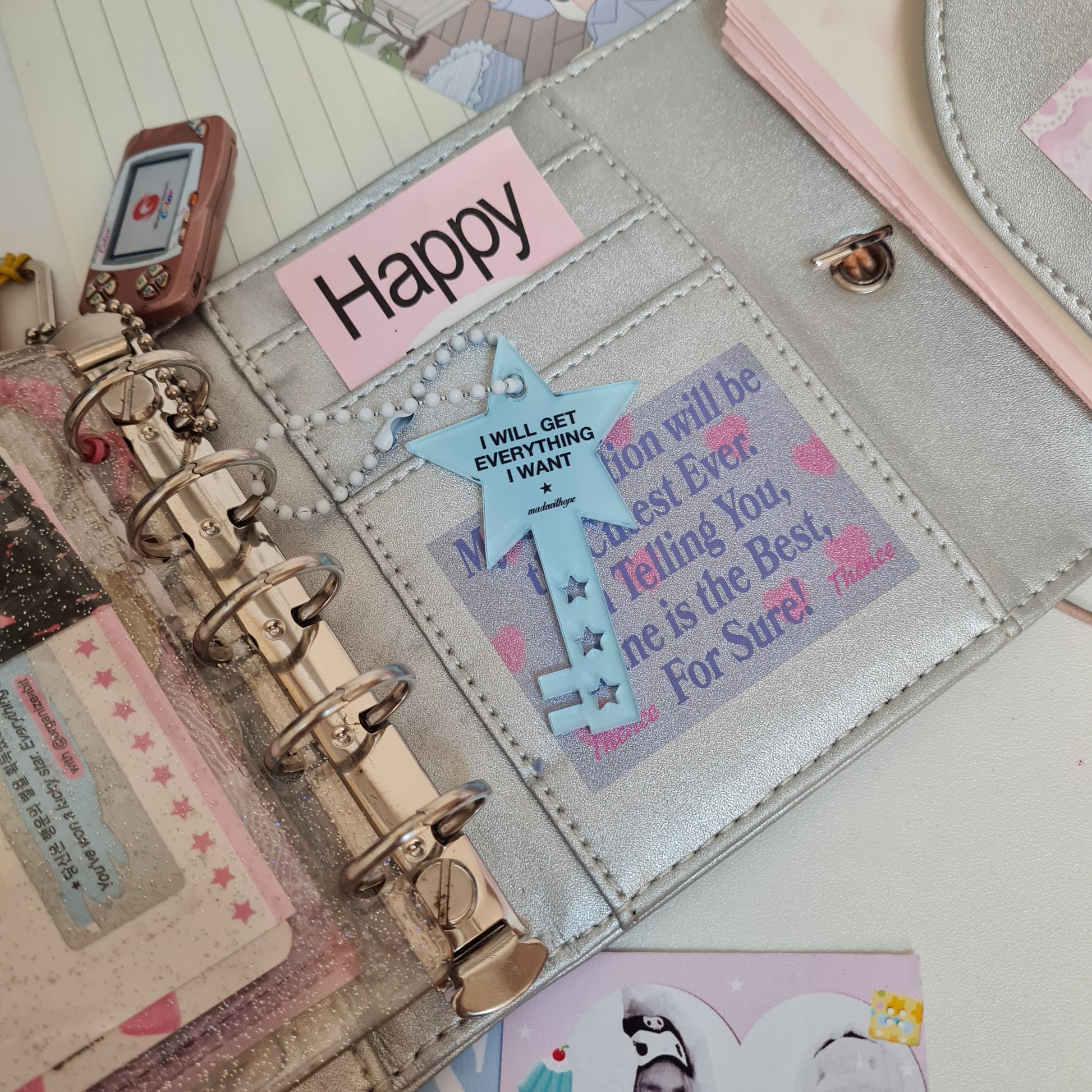 <madewithope> keys of affirmation keyring