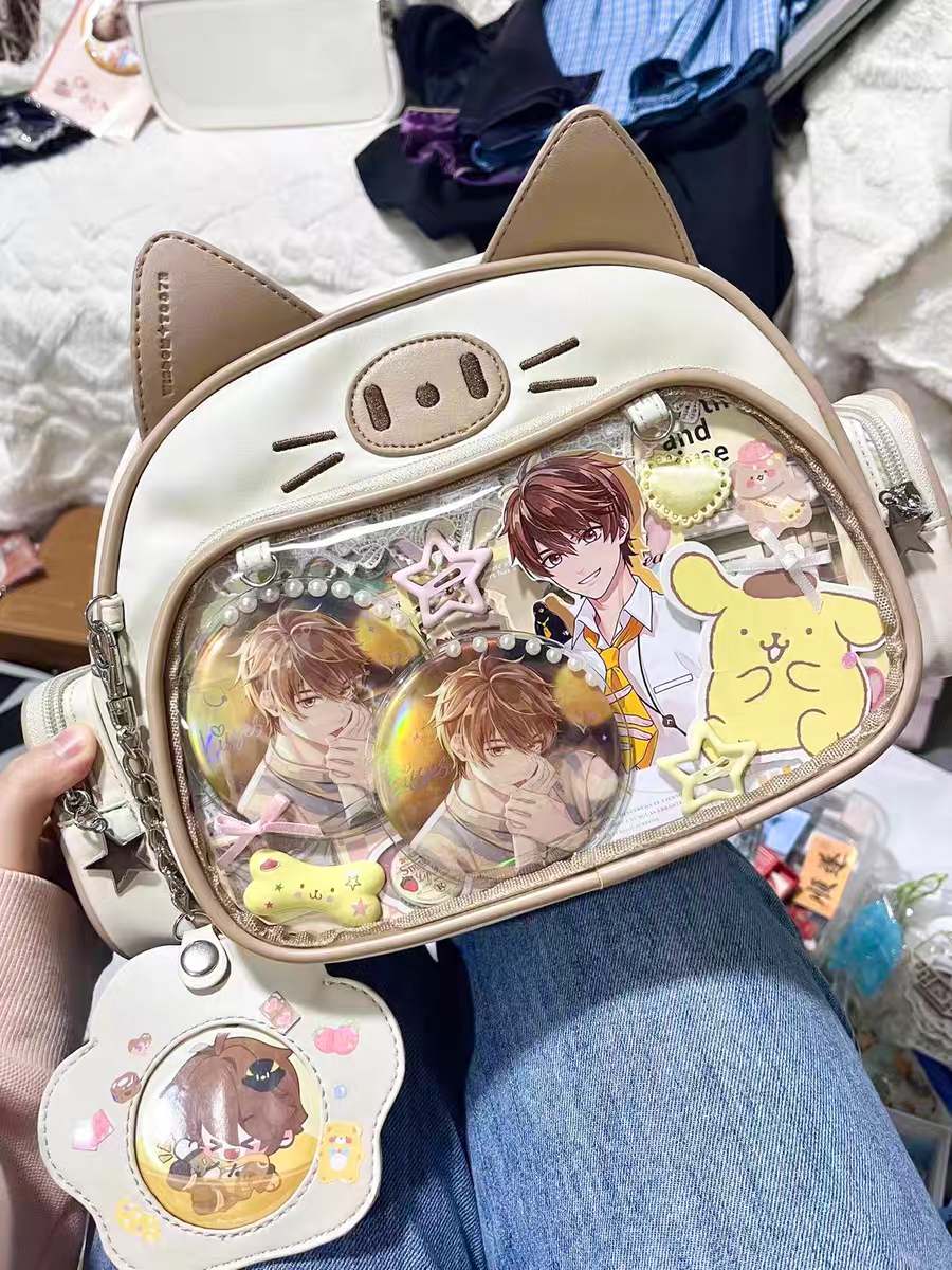 [cn | pre-order] tootooth kitty 3 way ita bag