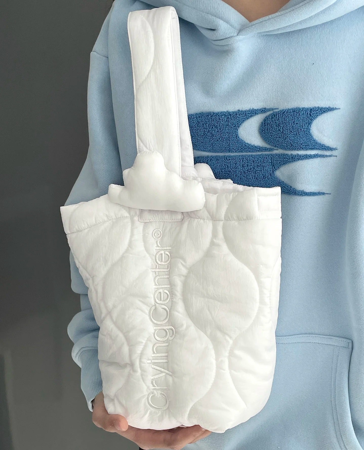 [cn | pre-order] crying center cloud puff handbag