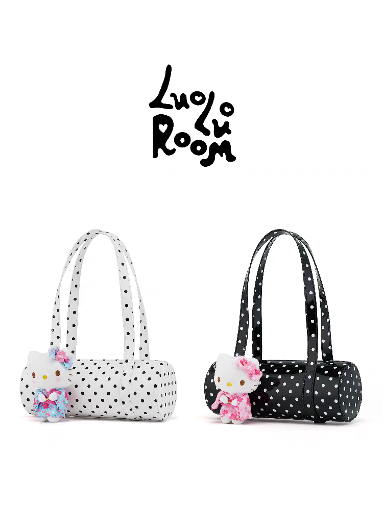 [cn | pre-order] luoluoroom polka dot cake hobo bag (plus)