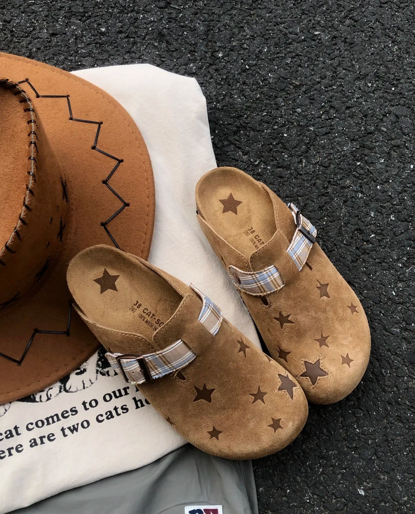 [cn | pre-order] catsofa loafers slip-ons (blue cherry, desert cowboy, pigeon beige, brown stars)