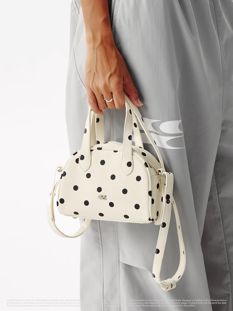 [cn | pre-order] crying center polka boston mini bag