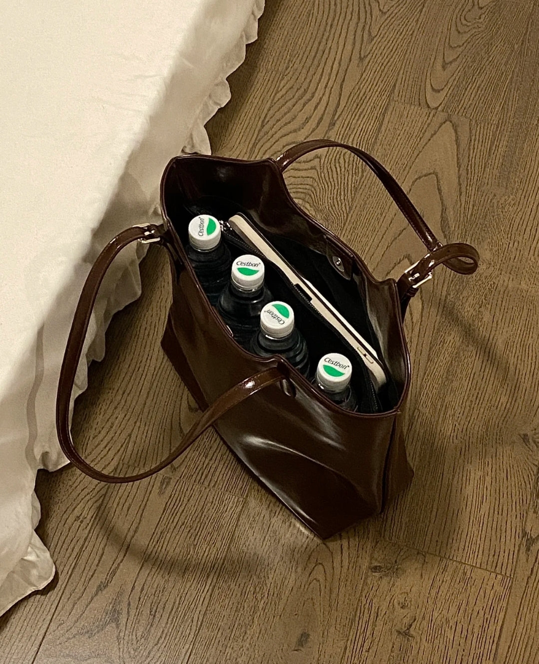 [cn | pre-order] leather shoulder bag