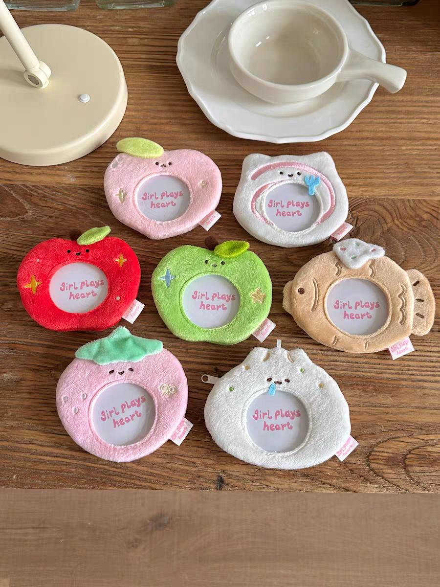 [cn | pre-order] girlplays mini pouch keyring with pvc slot