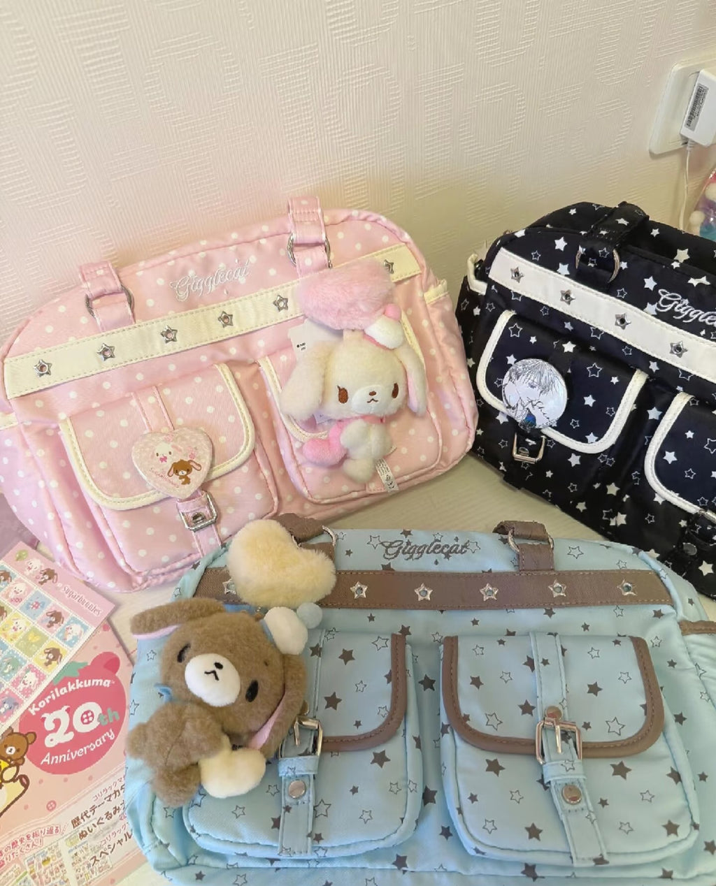 [cn | pre-order] gigglecat star tote shoulder ita bag