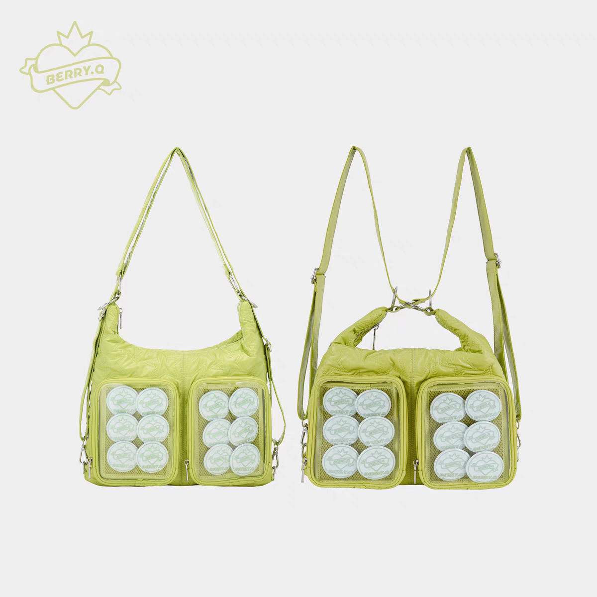 [cn | pre-order] berryq sparkling girl 3 way ita backpack