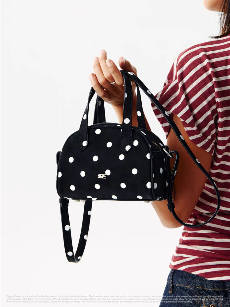 [cn | pre-order] crying center polka boston mini bag