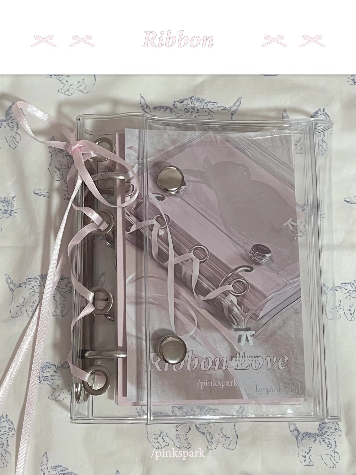 [cn | pre-order] a7 ribbon lace binder