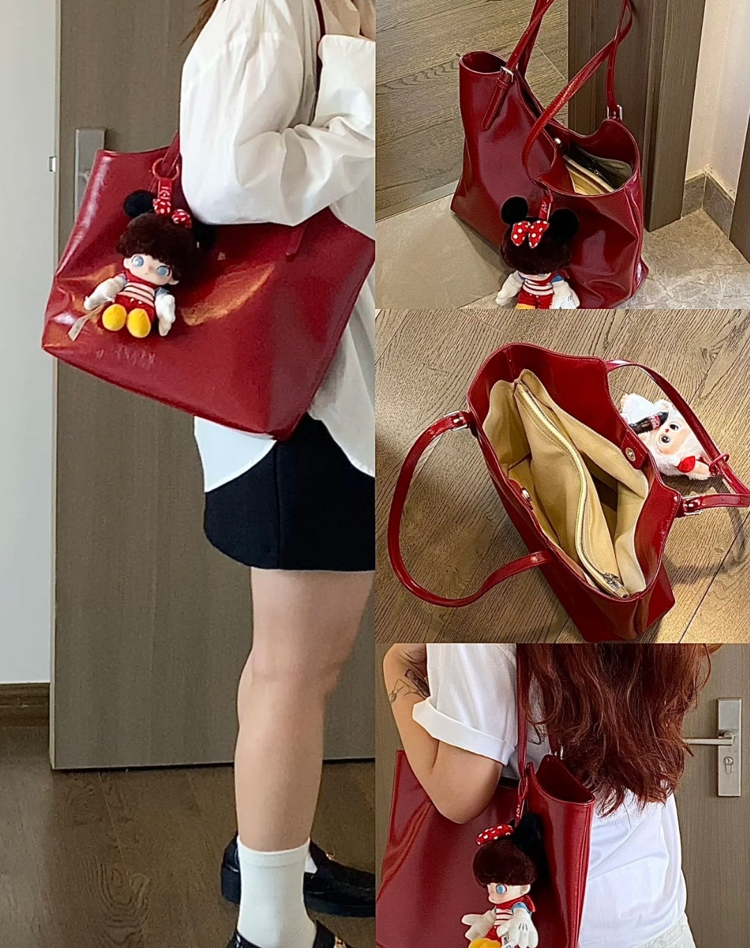[cn | pre-order] leather shoulder bag