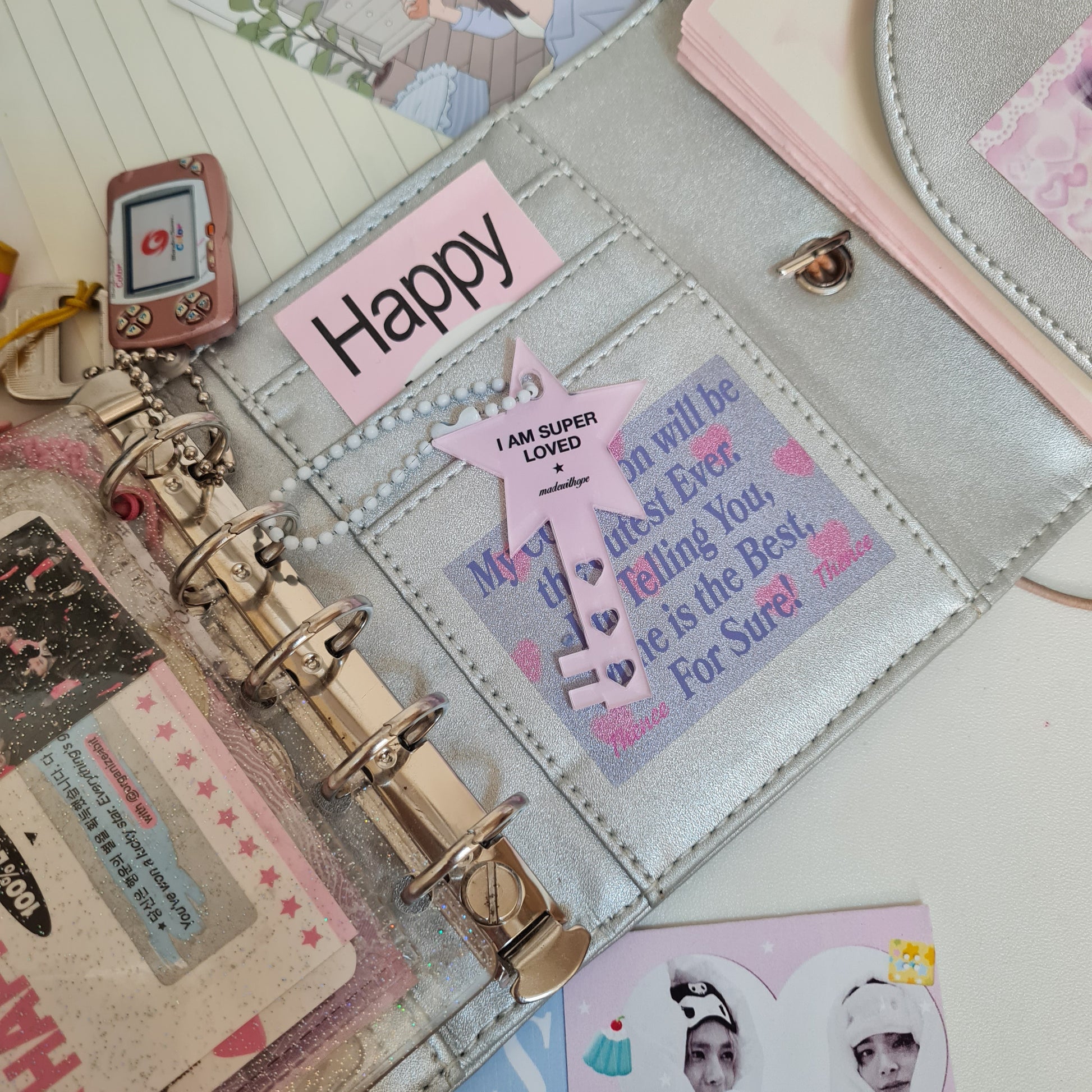 <madewithope> keys of affirmation keyring