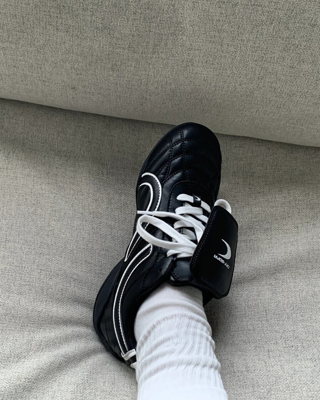 [cn | pre-order] catsofa soccer shoes - black