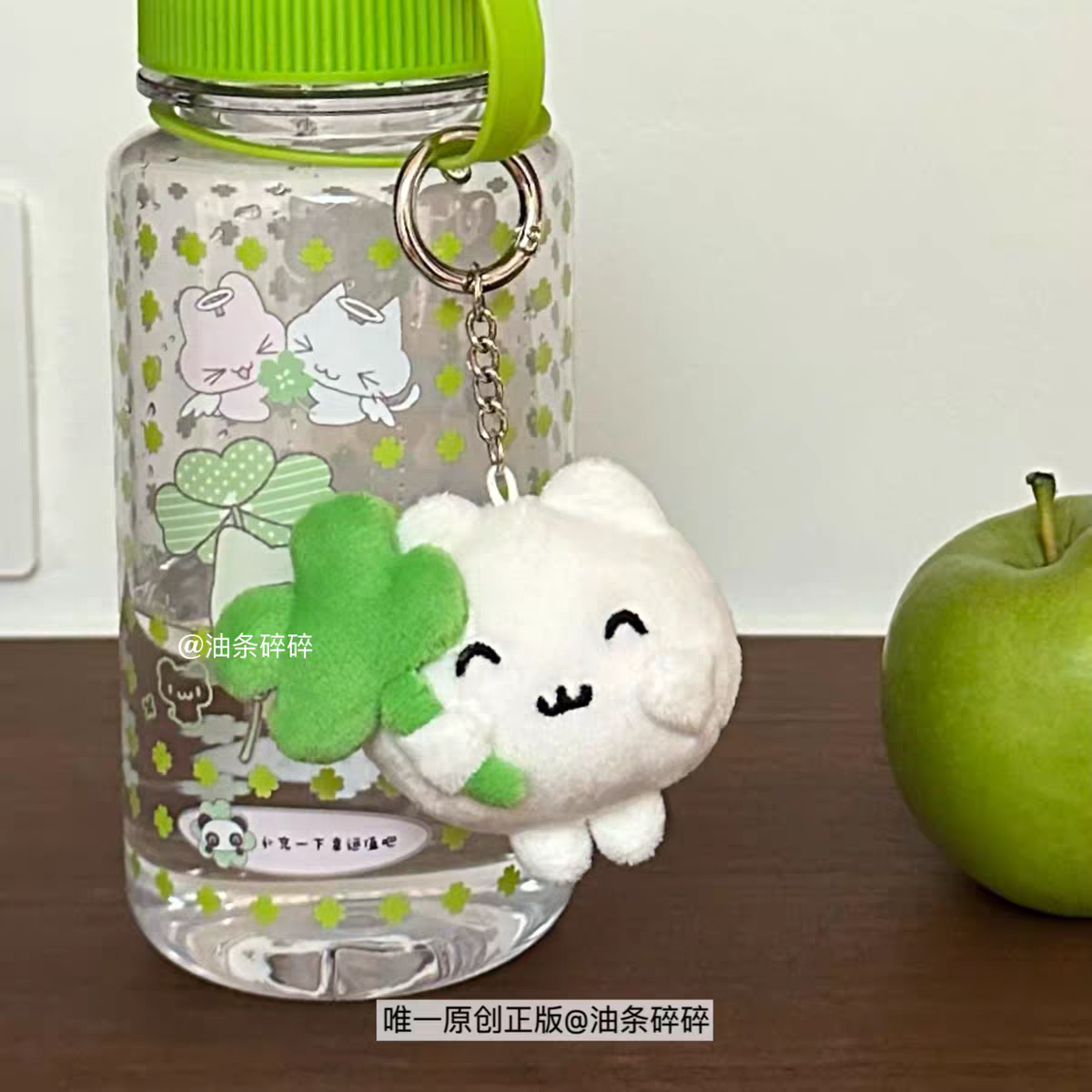 [cn | pre-order] lucky kitty egg plush keyring