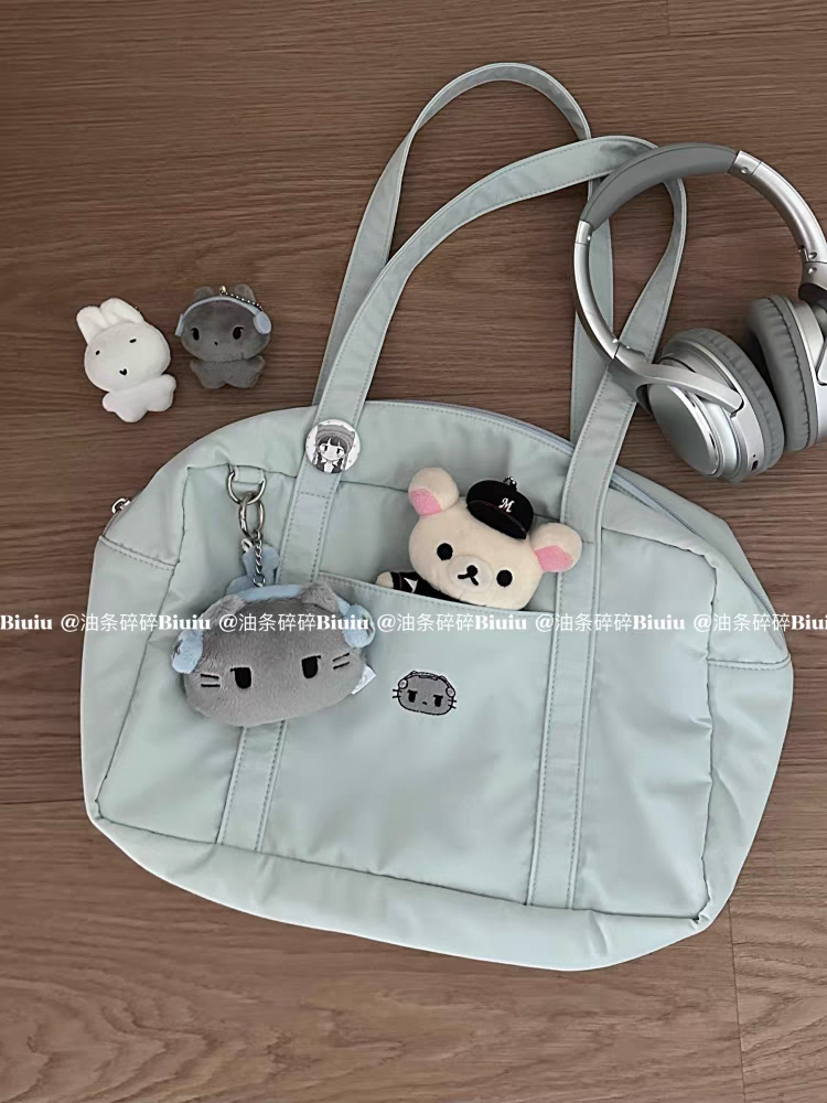 [cn | pre-order] biuiu black cat plush airpods pouch keyring