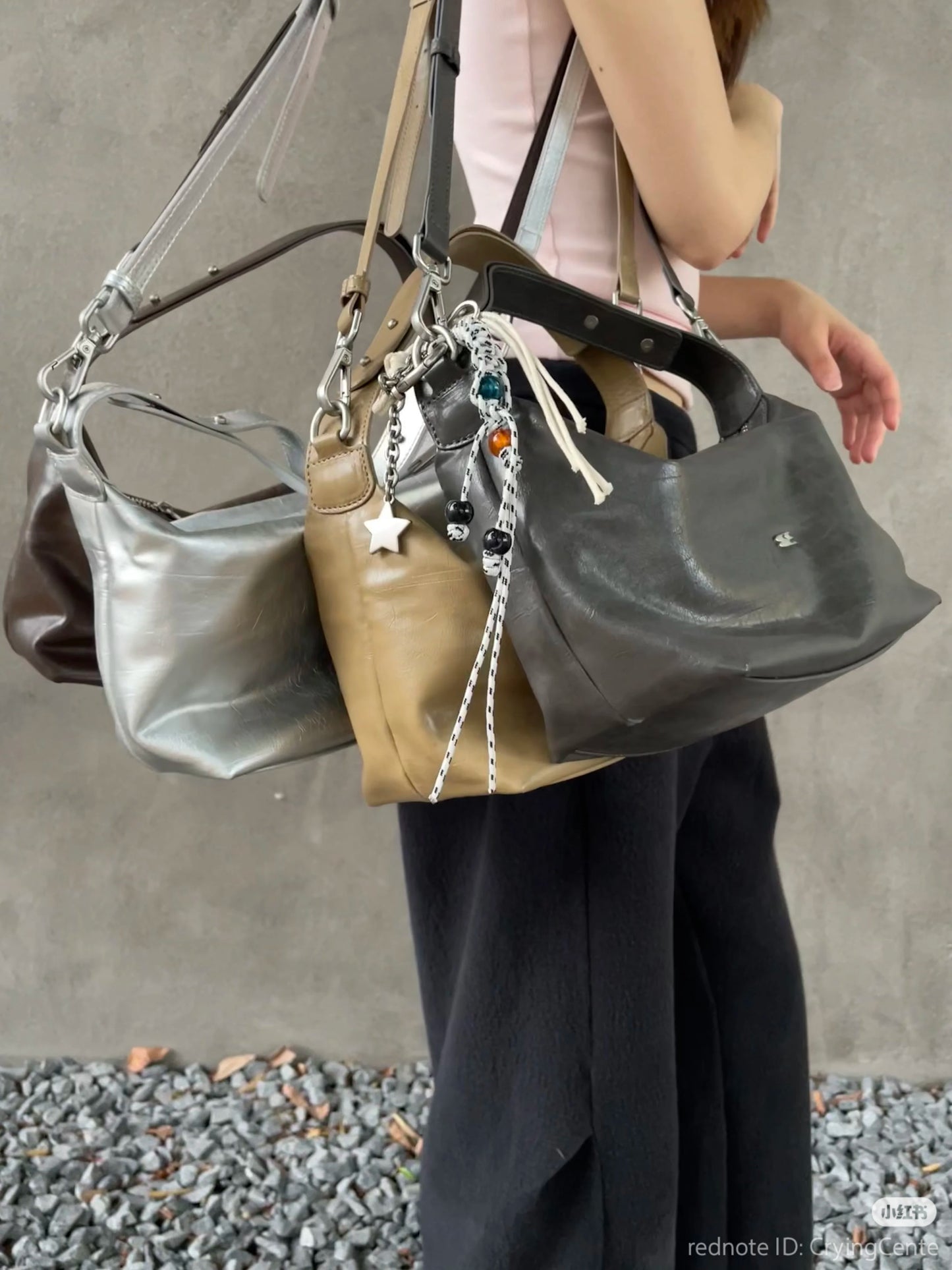 [cn | pre-order] crying center lunchbox hobo bag