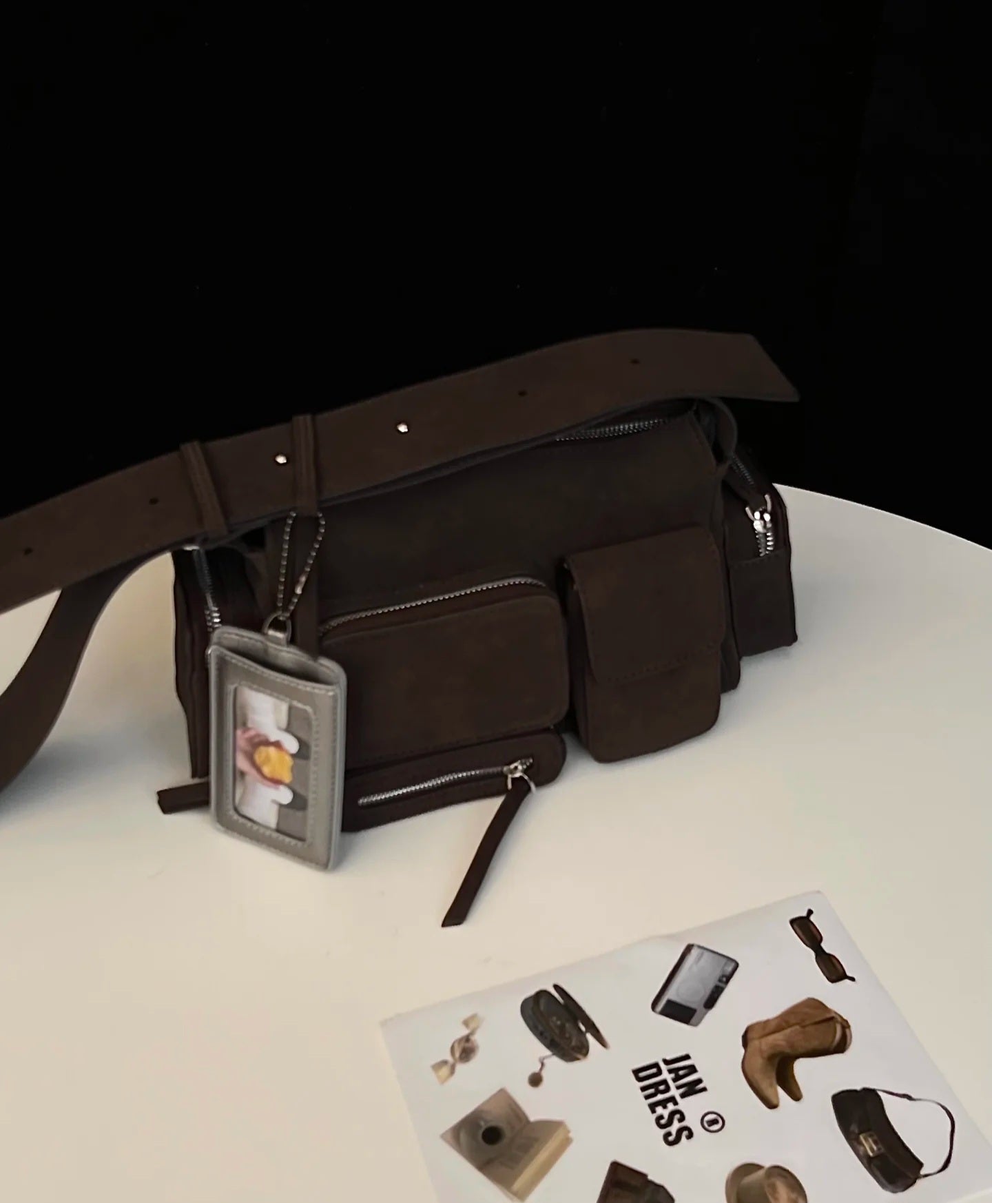 [cn | pre-order] jandress colonel jack tote crossbody shoulder bag