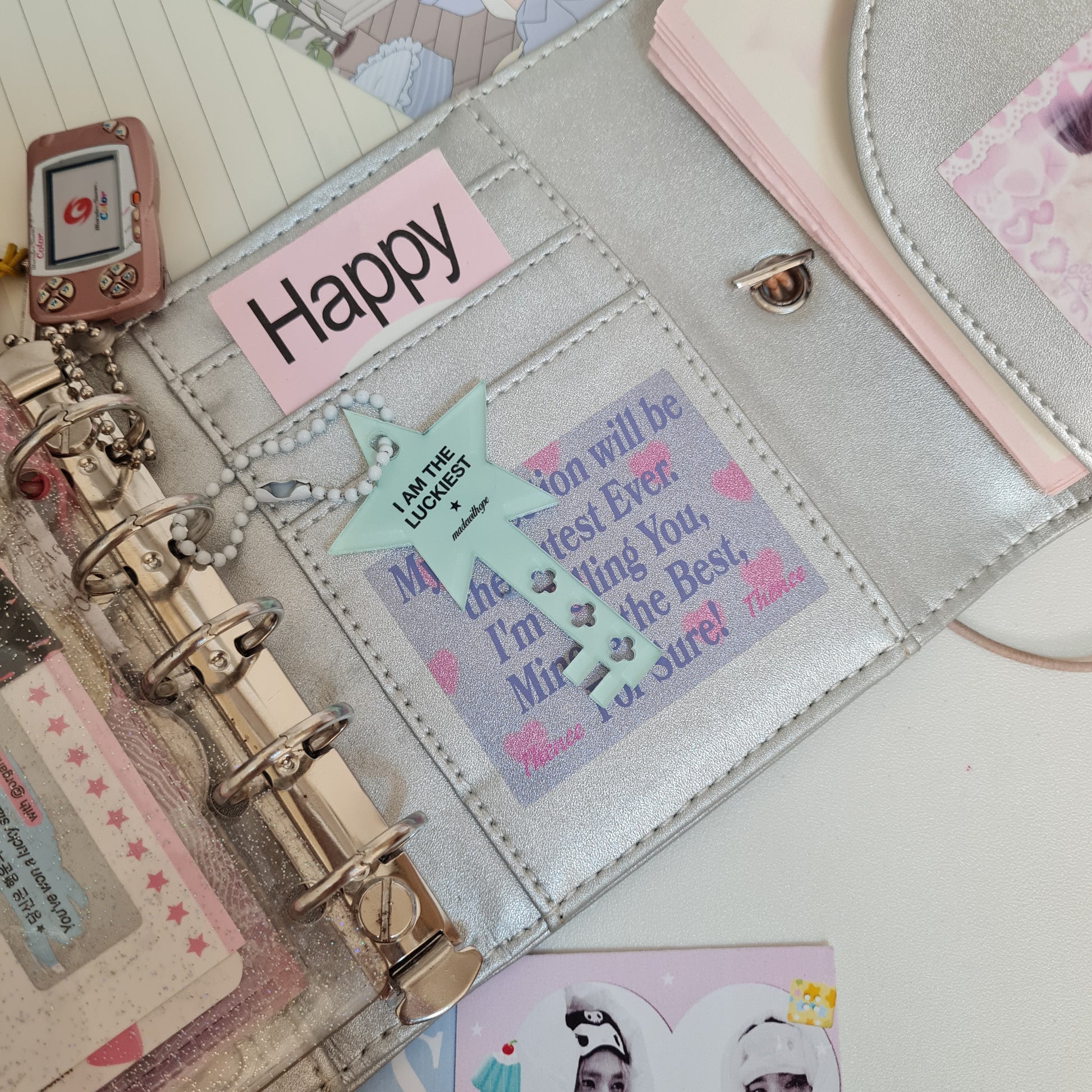 <madewithope> keys of affirmation keyring