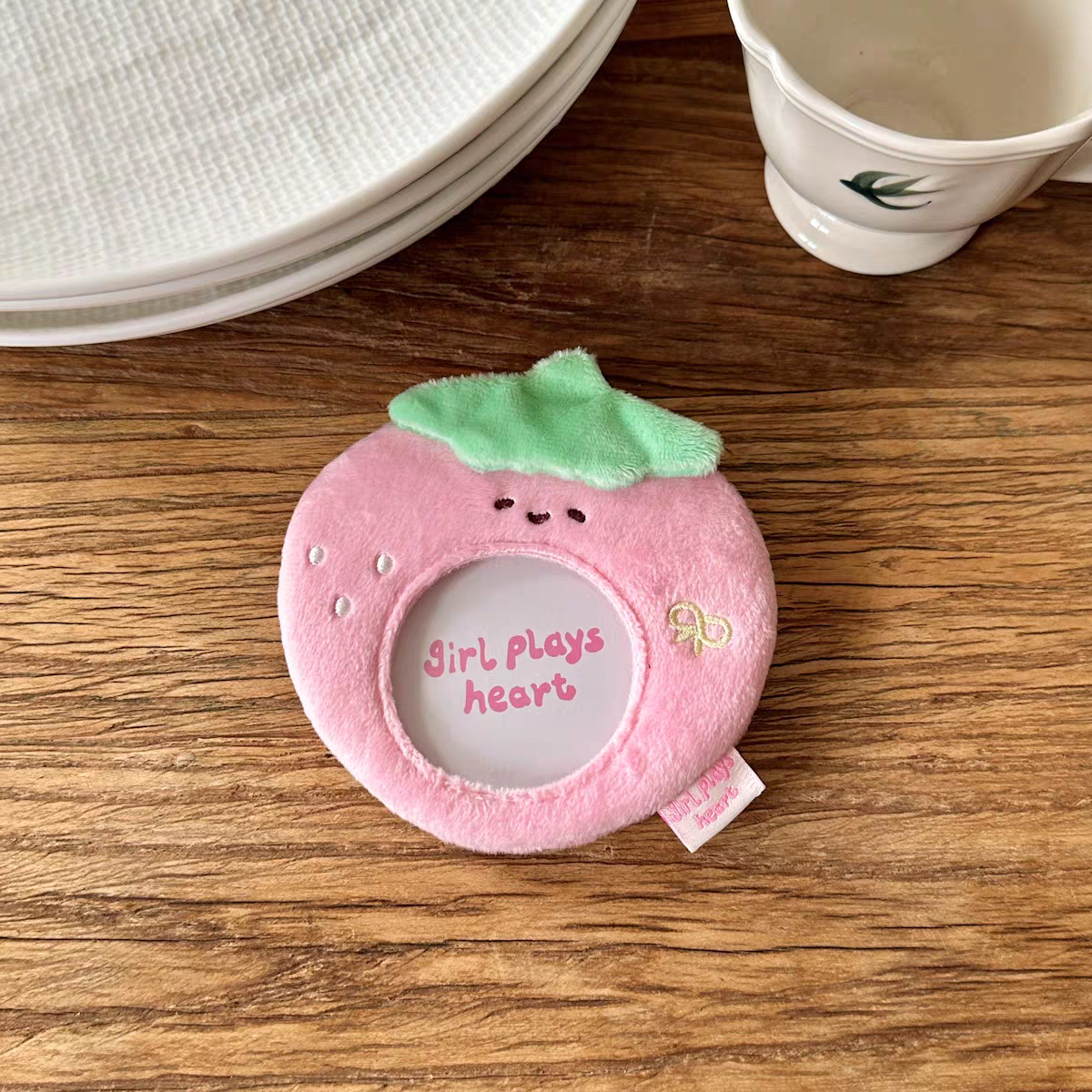 [cn | pre-order] girlplays mini pouch keyring with pvc slot