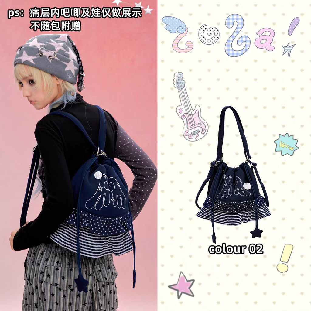 [cn | pre-order] lola design angel wings string bag