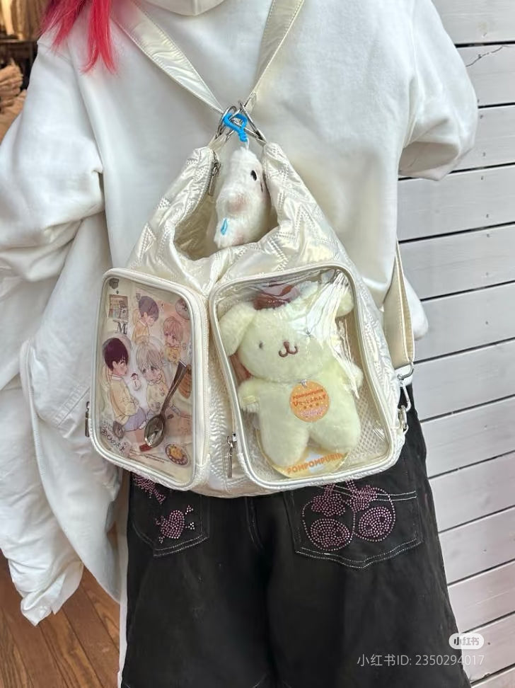 [cn | pre-order] berryq sparkling girl 3 way ita backpack