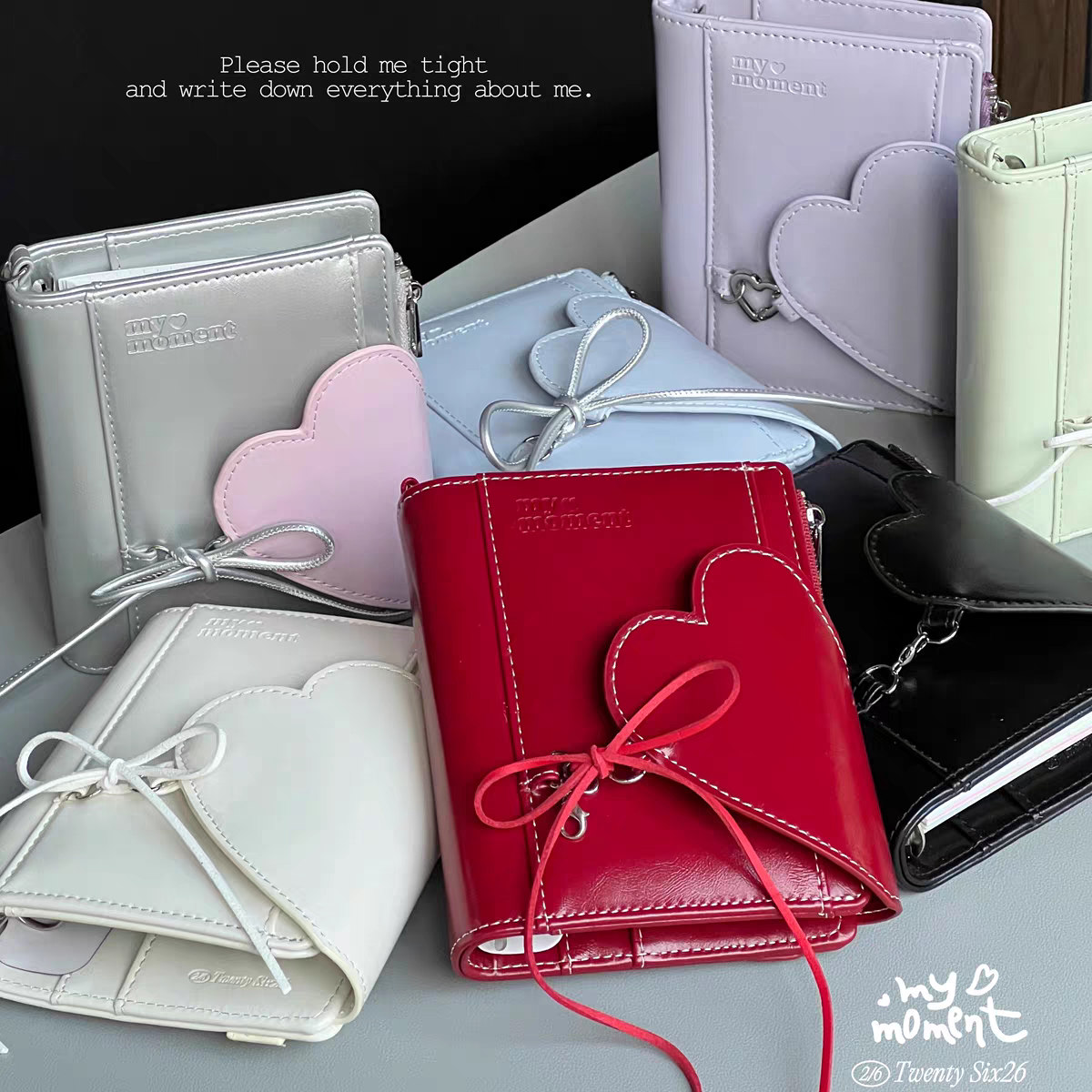 [cn | pre-order] my moment heart a7 binder wallet