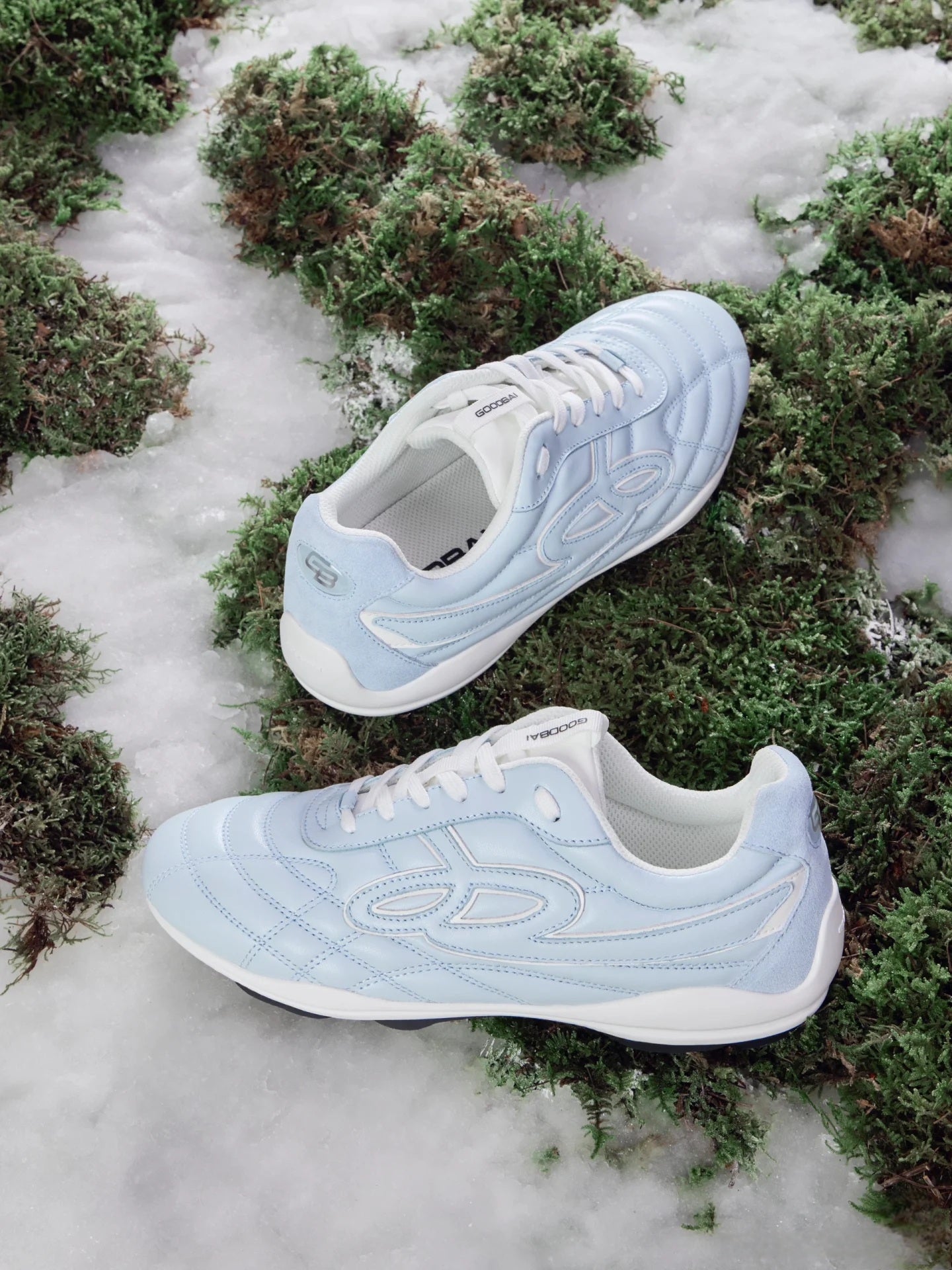 [cn | pre-order] goodbai thin sole lightweight sneakers - pink, blue, suede gray