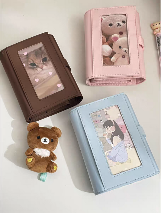 [cn | pre-order] a7 tri-fold binder wallet