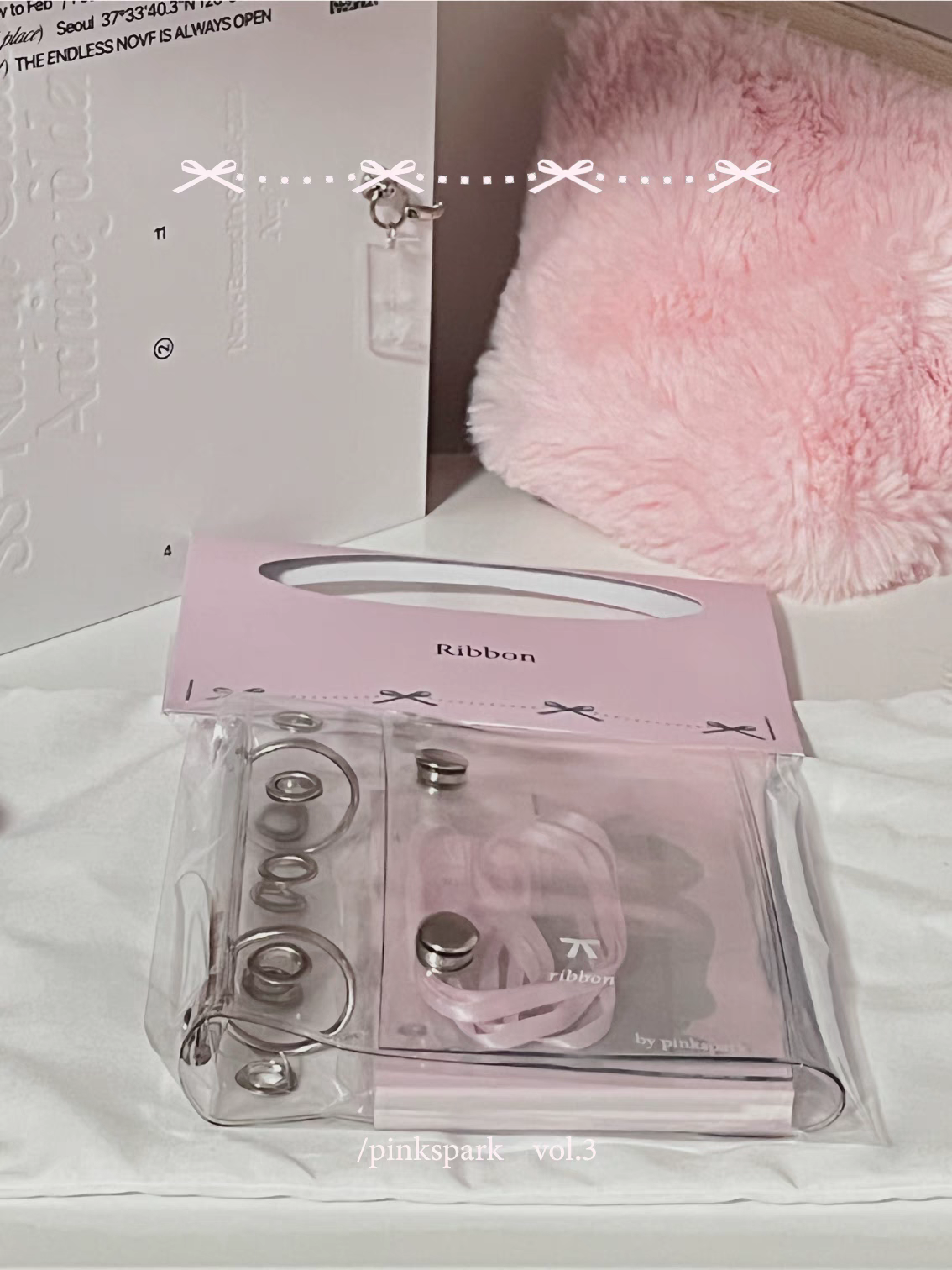[cn | pre-order] a7 ribbon lace binder