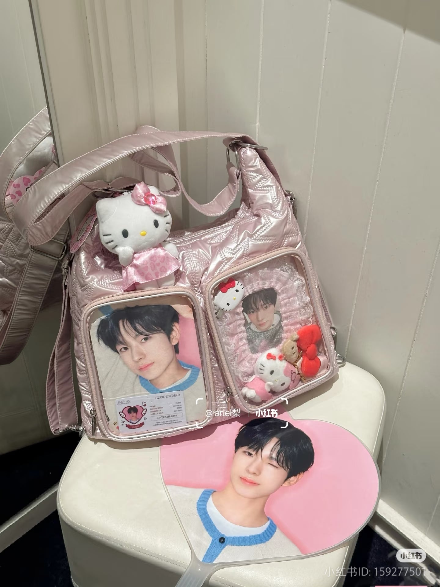 [cn | pre-order] berryq sparkling girl 3 way ita backpack
