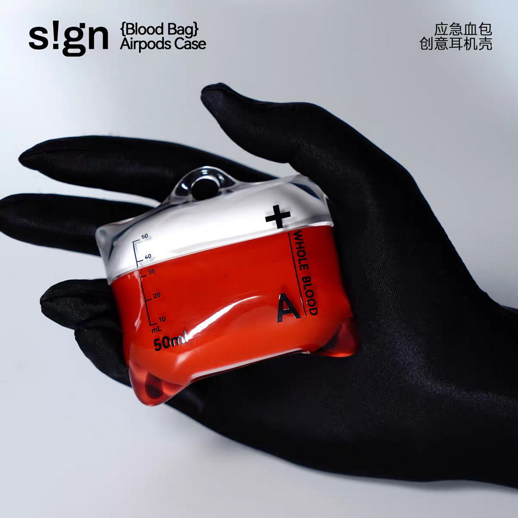 [cn | pre-order] iv drip blood bag airpods case
