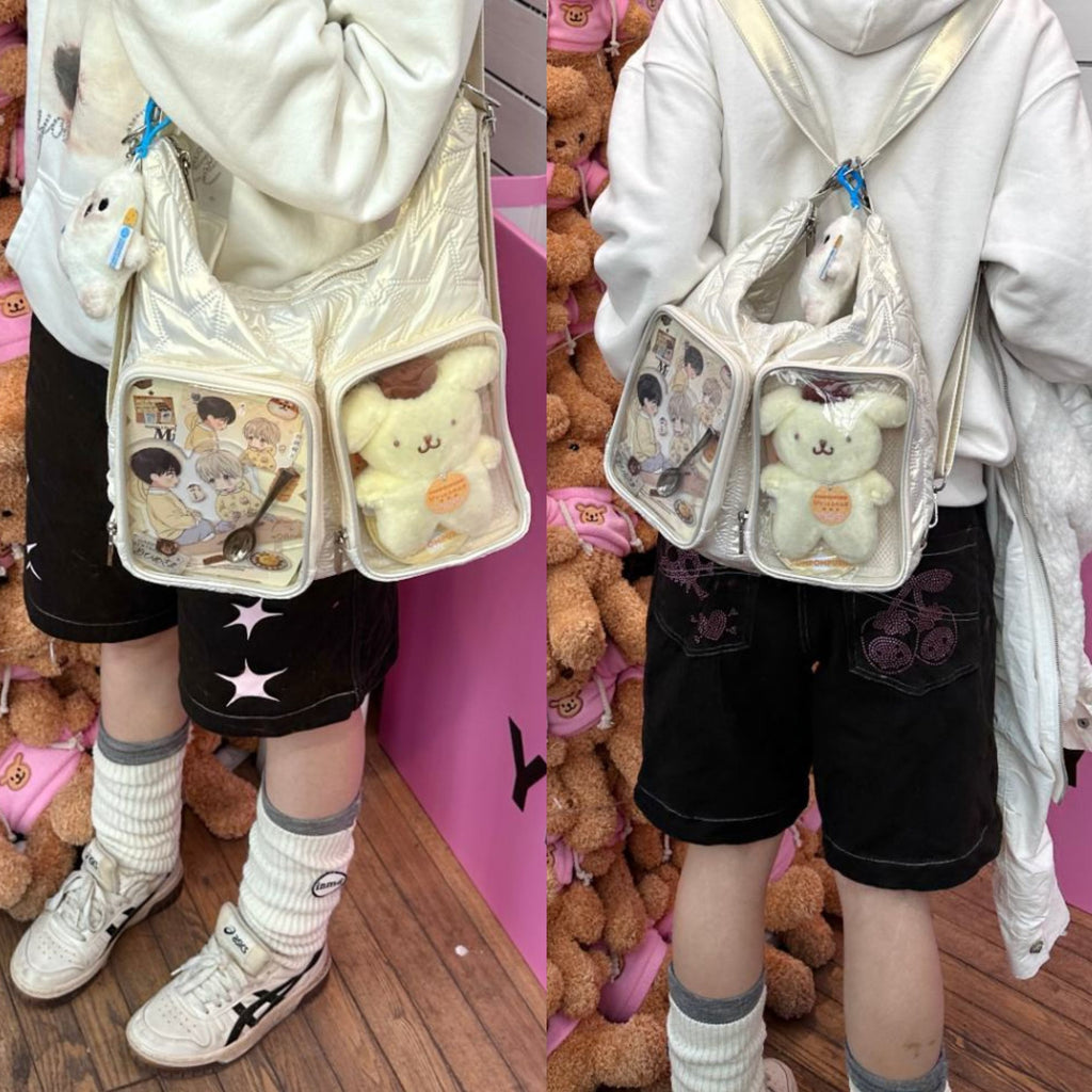 [cn | pre-order] berryq sparkling girl 3 way ita backpack