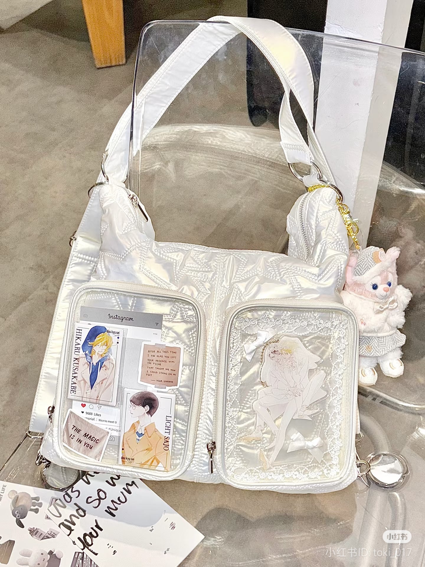 [cn | pre-order] berryq sparkling girl 3 way ita backpack