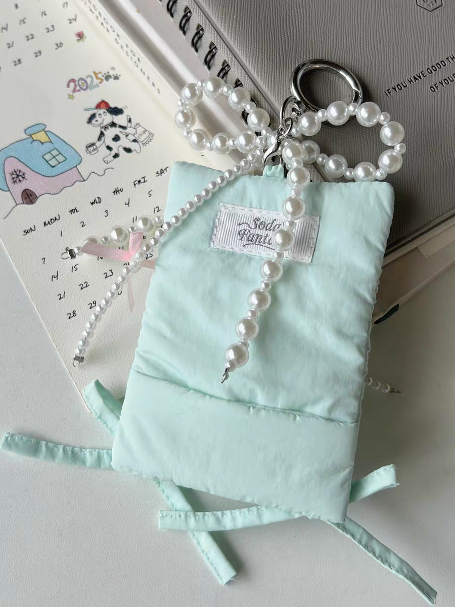[cn | pre-order] puff bow photocard holder