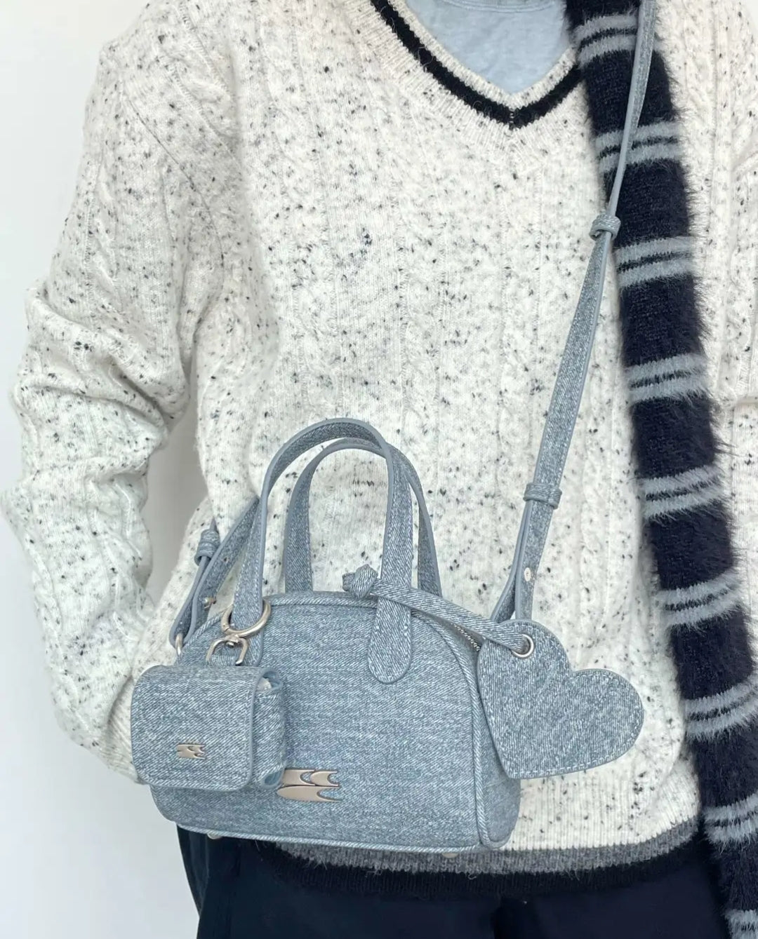 [cn | pre-order] crying center denim edition mini bag