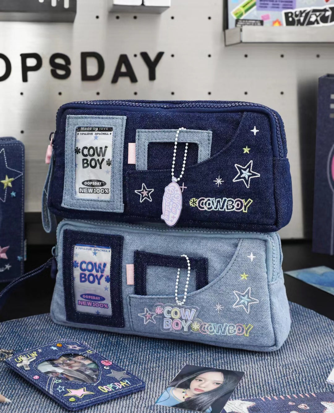 [cn | pre-order] oopsday denim pencil case