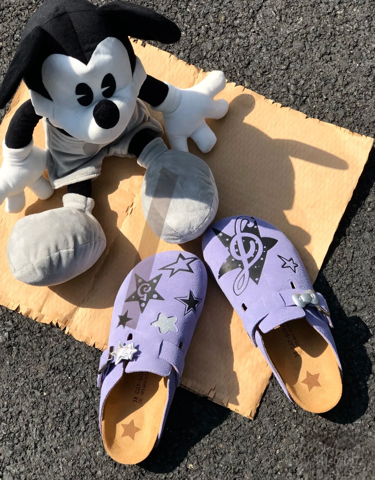 [cn | pre-order] catsofa loafers slip-ons (gray kitty, blue eyes, musical notes purple, pink cherry)