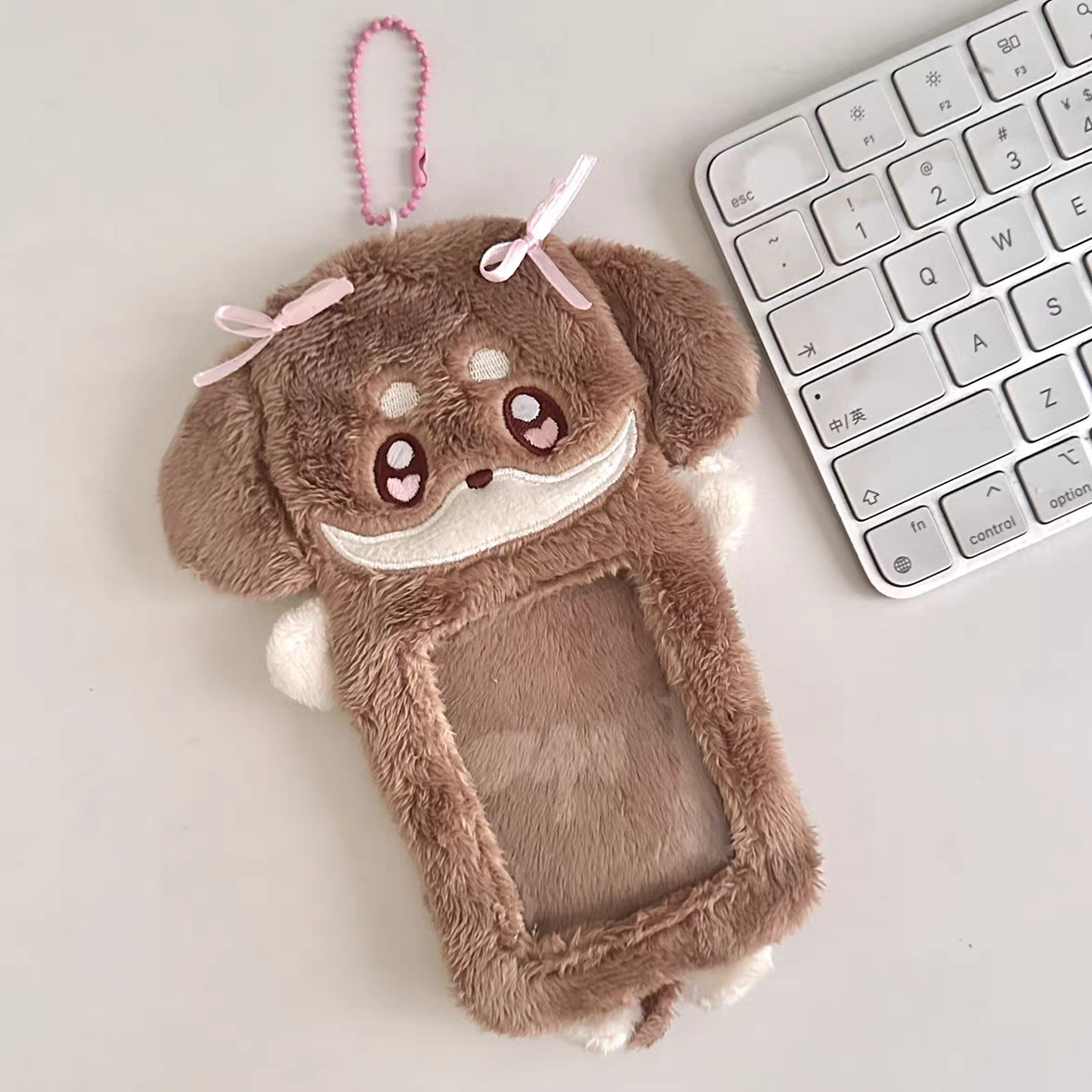 [cn | pre-order] dachshund puppy photocard holder