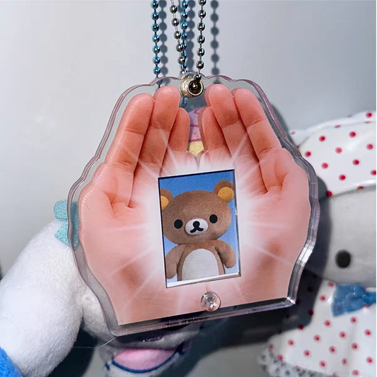 [cn | pre-order] my precious acrylic photo holder keyring